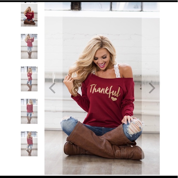 Thankful sweatshirt - Picture 1 of 4